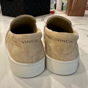 Women’s VINCE Suede Slip-On Sneakers in Camel size 7.5/8US 38EUR